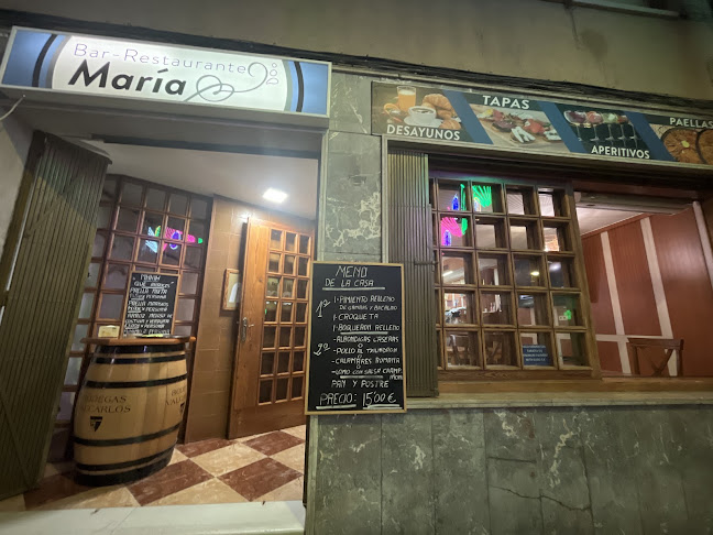 Bar-Restaurante María. Phone number
