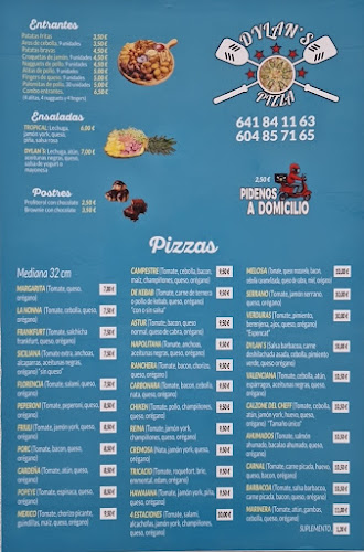 DYLAN'S PIZZA PLAYA PILES