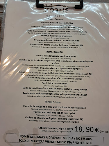 Síbaris - Gastronomía y hostelería