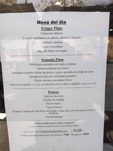 Restaurante Jardin