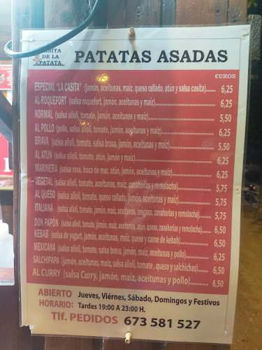 Opinii despre La Casita de la Patata în Alhaurín de la Torre - Gastronomía y hostelería