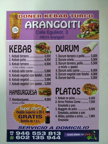 Comentarii opinii despre Doner KebabArangoti