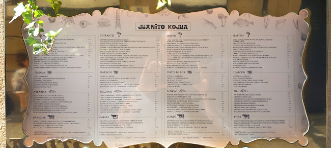 Juanito Kojua - Gastronomía y hostelería