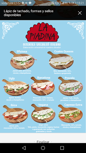 Opinii despre La Piadina în Barcelona - Gastronomía y hostelería