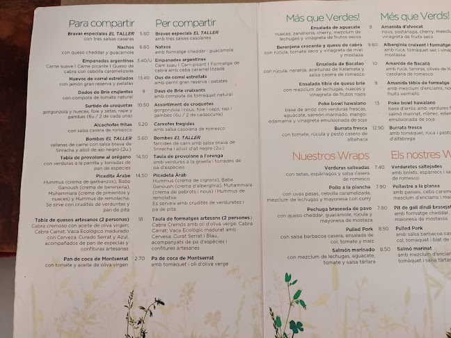 El Taller - Bar Cultural - Barcelona