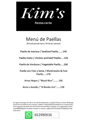 Kims Restaurante - Puerto de Mazarrón