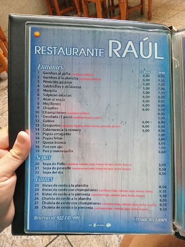 Bar Restaurante Raul - Gastronomía y hostelería