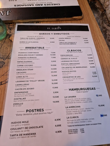 Comments and reviews of El jardín