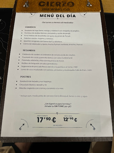 Cierzo Brewing - Gastronomía y hostelería