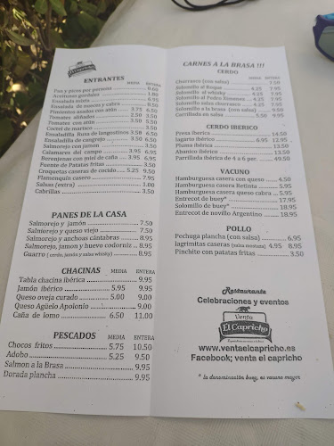 Venta El Capricho - Gastronomía y hostelería