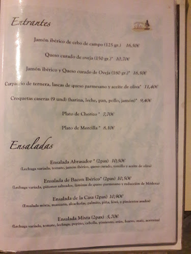Restaurante Las Lomas Abrasador - Gastronomía y hostelería