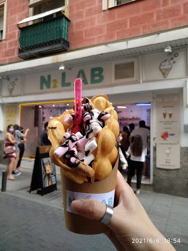 N2 Lab | Heladería en Madrid con nitrógeno líquido