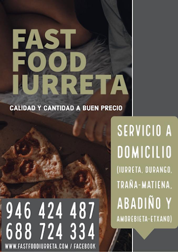FAST FOOD IURRETA - Restaurante de comida rápida en Iurreta - Gastronomía y hostelería