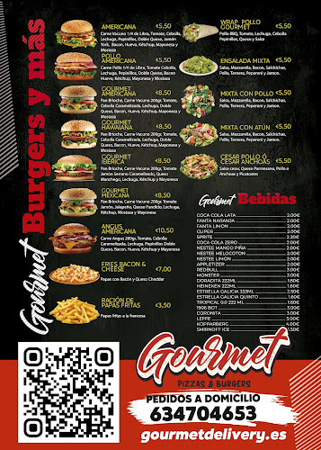 Gourmet Pizzas & Burgers - Arona