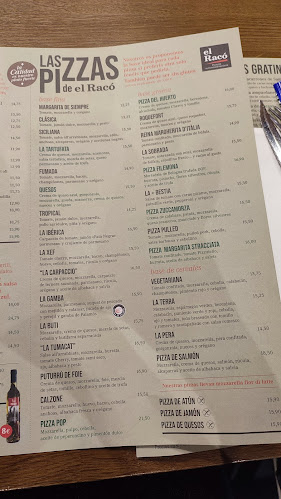 El Racó Vilanova. Mediteranean Pizzeria. - Vilanova i la Geltrú