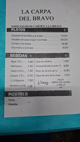 Opinii despre Carpa Del Bravo în Lorca - Gastronomía y hostelería