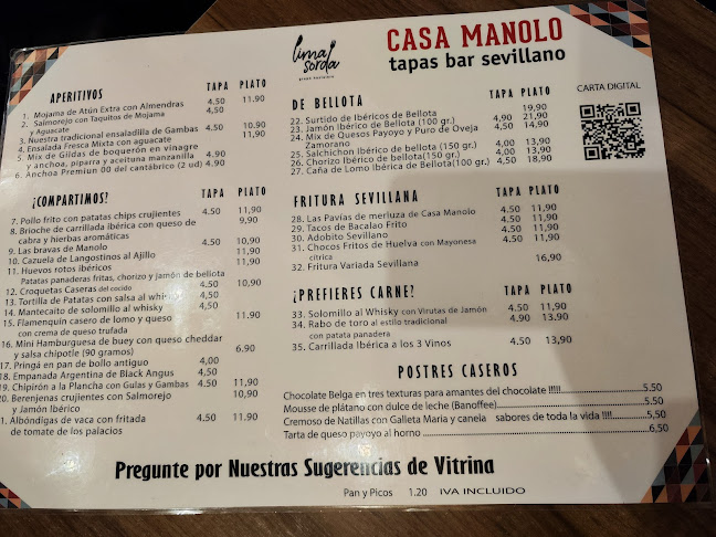 Comments and reviews of CASA MANOLO TAPAS BAR SEVILLANO