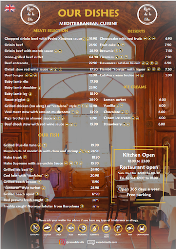 Racó de la Vila Open Times