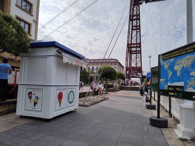 Opinii despre Gelati!! Gelati!! Kiosko de Helados Puente Bizkaia Getxo, Puente Colgante în Getxo - Gastronomía y hostelería
