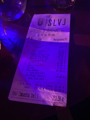 SLVJ Madrid Velazquez Open Times