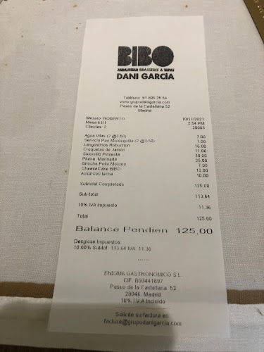 BiBo Madrid by Dani García - Gastronomía y hostelería