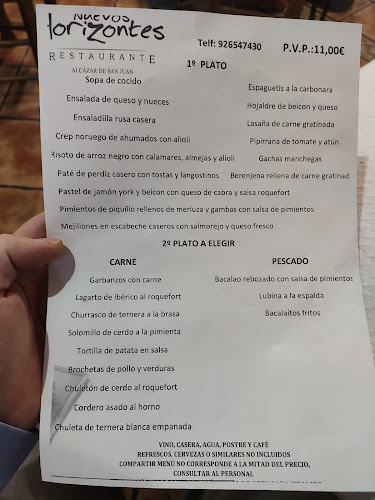 Restaurante Nuevos Horizontes Alcázar de San Juan
