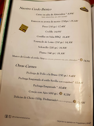 Restaurante Las Lomas Abrasador