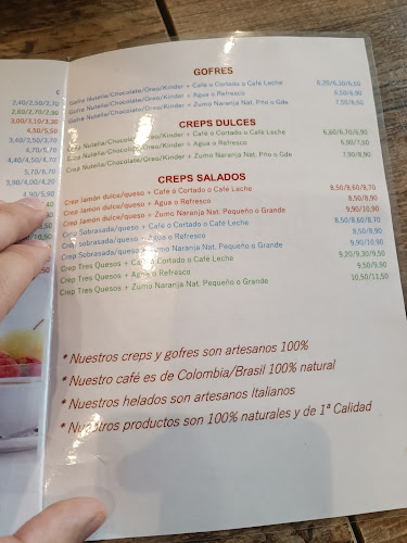 Opinii despre Non Solo Creps în Sant Boi de Llobregat - Gastronomía y hostelería