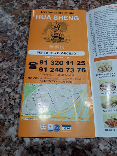 Restaurante Sheng Huasheng - Gastronomía y hostelería
