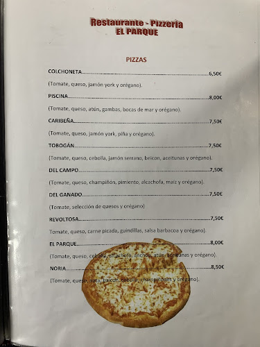 Opinii despre Restaurante Pizzeria El Parque în Lorca - Gastronomía y hostelería