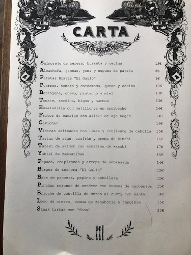 Reviews of El Gallo Gastrobar in Cuenca - Gastronomía y hostelería