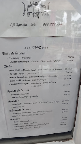 Opinii despre Restaurante La Rambla în Montebello - Gastronomía y hostelería