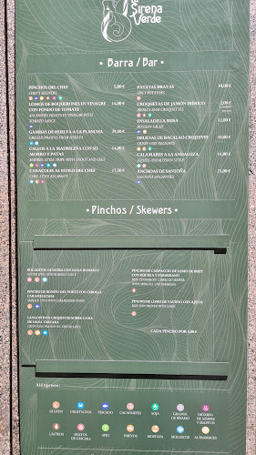 La Sirena Verde - Gastronomía y hostelería