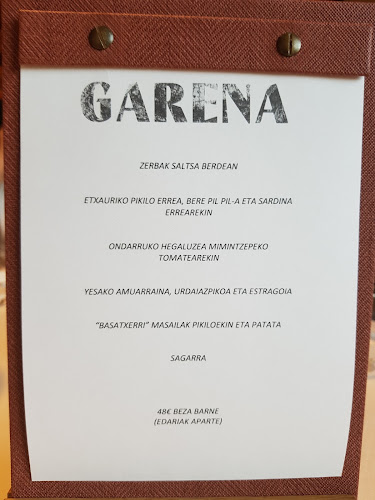Garena - Gastronomía y hostelería