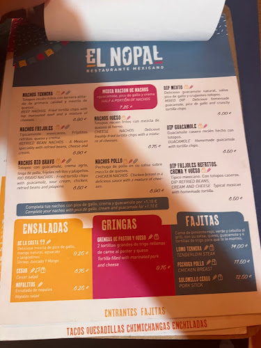 Restaurante El Nopal - Gastronomía y hostelería