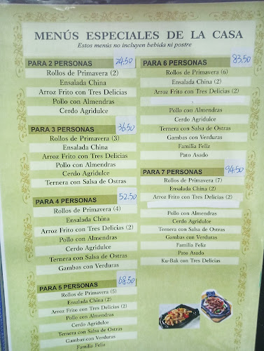 Restaurante Chino Jardín Bella - Cangas