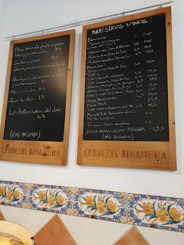 Bar Andalucia 1960 Open Times