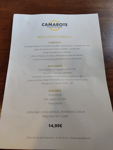 Comentarii opinii despre Restaurante El Camarote