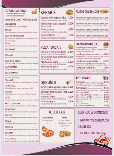 Reviews of FAST FOOD IURRETA - Restaurante de comida rápida en Iurreta in Durango - Gastronomía y hostelería