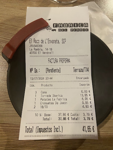 La Fábrica Del Pernil Phone number