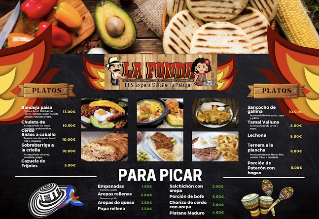 RESTAURANTE COLOMBIANO LA FONDA