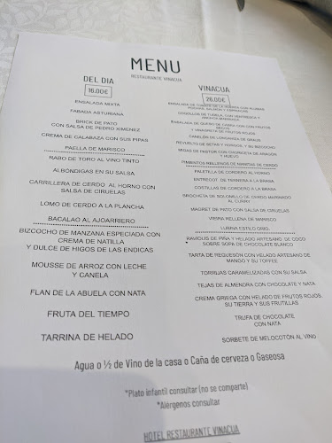Bar Restaurante Vinacua - Gastronomía y hostelería