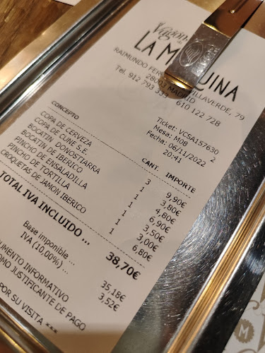 Comments and reviews of El Vagón de La Máquina Castellana | Gourmet Experience