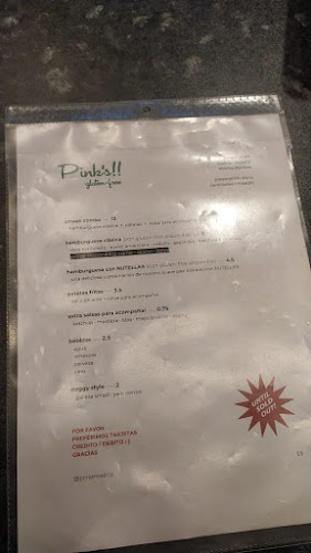Pink's!! 100% - Gluten free - Gastronomía y hostelería