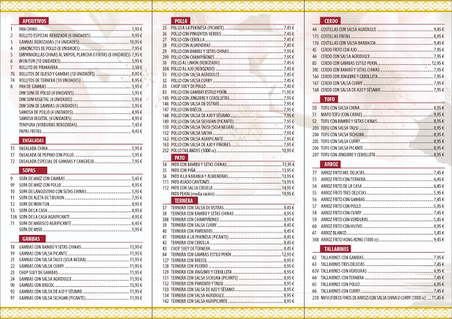 Opinii despre Restaurante Tesoro Chino I în Las Palmas de Gran Canaria - Gastronomía y hostelería