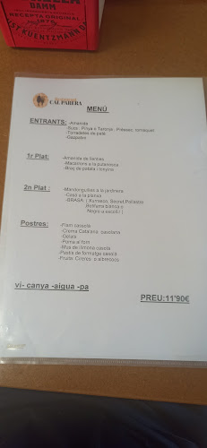 Restaurant Maria Angels (Cal Parera) Phone number