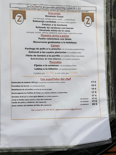 Opinii despre La Cozina în Madrid - Gastronomía y hostelería