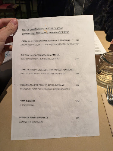 Comments and reviews of Restaurante Urbe