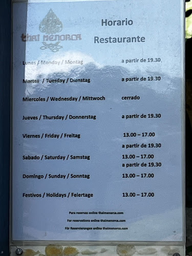 La Boyera Thai Menorca