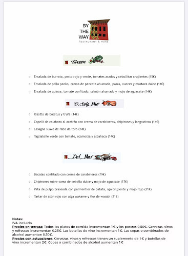 Opinii despre By the Way | Restaurante Arturo Soria în Madrid - Gastronomía y hostelería